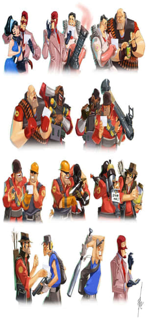 iPhone Xs TF2背景 — iPhone 16 Pro 壁紙
