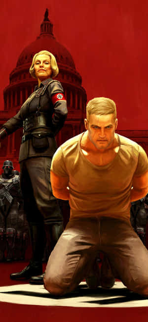 iPhone Xs Wolfenstein II 背景 — iPhone 15 Pro 壁紙