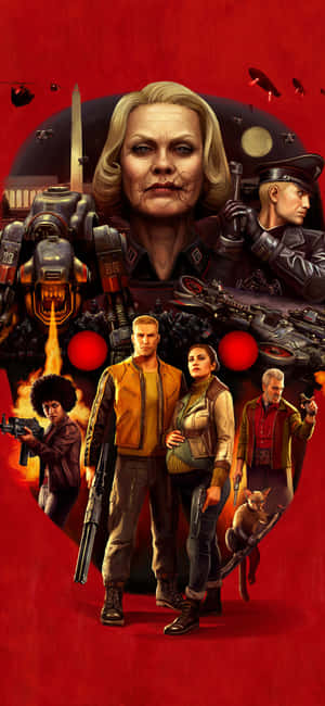 iPhone Xs Wolfenstein II 背景 — Honor X 壁紙