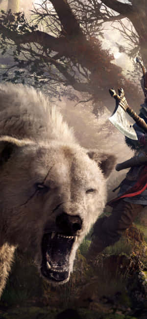 iPhone XS アサシン クリード ヴァルハラ背景 — Vivo X500 Pro 壁紙