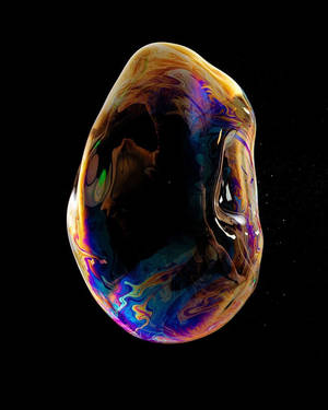 iPhone Xs 歪んだ円 壁紙 — iPhone Xs 壁紙