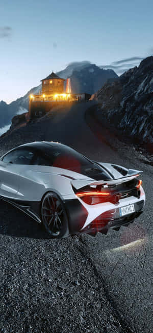 iPhone Xs McLaren 720s 背景 — iPhone 16e 壁紙