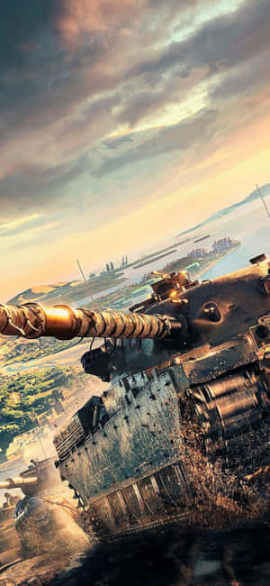 iPhone XS 戦車 背景 — RedMagic 壁紙