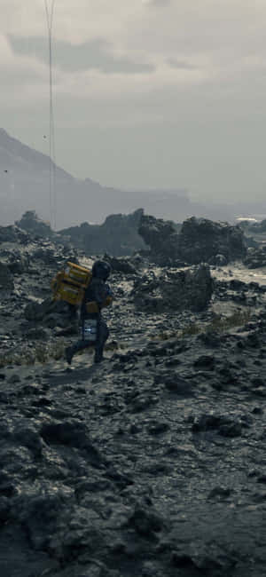 iPhone X Death Stranding 背景 — iPhone 14 Pro Max 壁紙