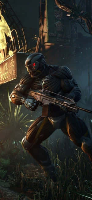 iPhone X Crysis 3 背景 — iPhone 16 Pro 壁紙