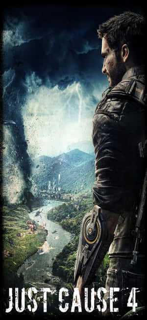 iPhone X Just Cause 4 背景 — OnePlus 13 壁紙