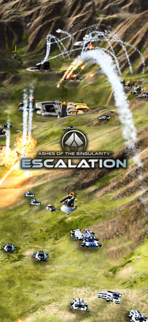 iPhone X Ashes Of The Singularity Escalation 背景 — OnePlus 15T 壁紙