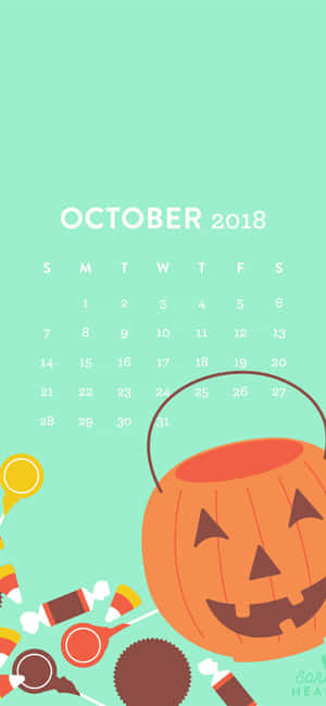 iPhone ハロウィン背景 — IQOO Z10R 壁紙