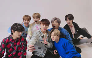 セルフィー写真 — Bts グループ写真 GIF 壁紙