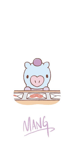 Mang Bt21 アートワークの壁紙 — iPhone 18 Pro Max 壁紙