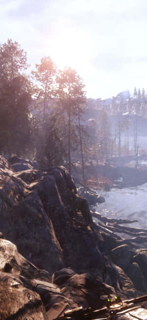 iPhone X Metro Exodus 背景 — iPhone 16 Pro 壁紙