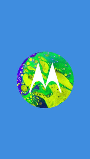 Motorolaイエローグリーンアート