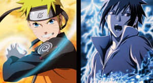 NARUTO漫画 — ナルトvsサスケ 壁紙