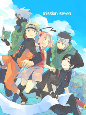 NARUTOキャラクターズ アート風ファンアート — ナルト エモい 壁紙