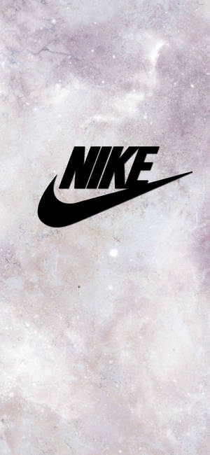 Nike Girl logo on moon surface 壁紙 — iPhone 17 壁紙