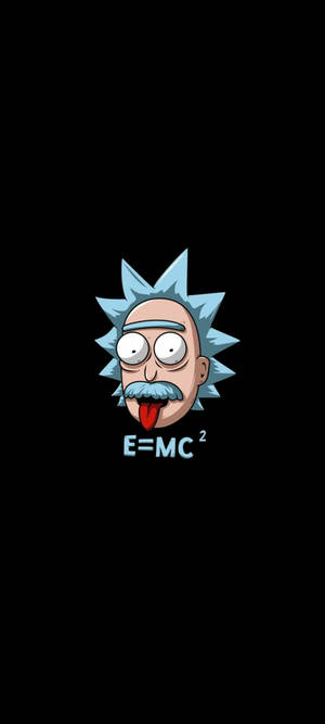 Rick And Morty クールなアインシュタイン ポスター — Pixel 11 壁紙