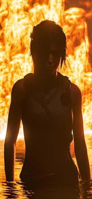 iPhone X Shadow Of The Tomb Raider 背景 — iPhone Air 壁紙