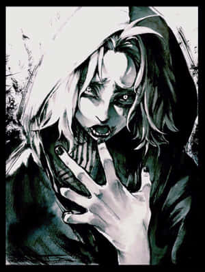 "Seidou Takizawa - Tokyo Ghoul Character in Action Pose" — Kindle Paperwhite 壁紙