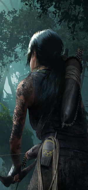 iPhone X Shadow Of The Tomb Raider 背景 — iPhone 14 壁紙