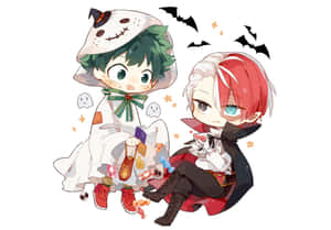 僕のヒーローアカデミア ハロウィン [壁紙] — 漫画GIF 壁紙