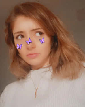 Snapchatの写真 — エモい女の子 壁紙