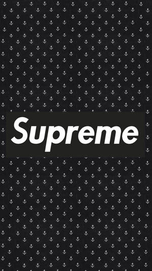 Supreme ブランド 白黒 壁紙 — 9:16 壁紙