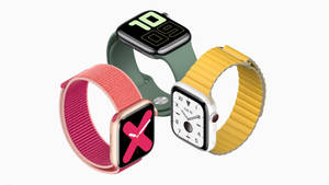 Three Different Apple Watches 壁紙 — Apple Watch 壁紙