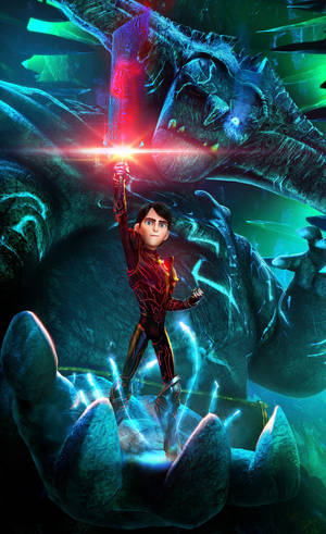 Trollhunters tales of arcadia 巨大トロールの壁紙 — Lenovo Idea Tab Plus 壁紙