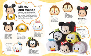 Tsum Tsum ミッキー＆フレンズの壁紙 — 彩度低め 壁紙