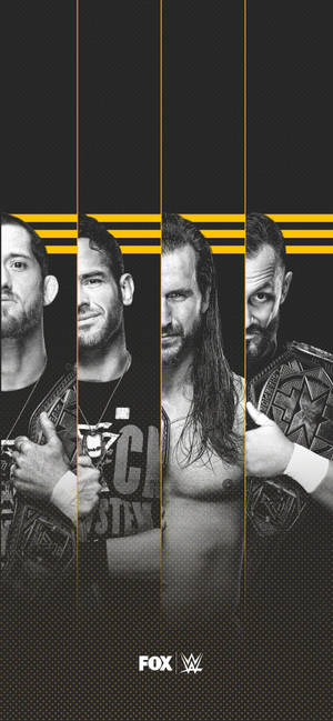 WWE Nxt スーパースターズ 白黒 壁紙 — iPhone 14 Pro 壁紙