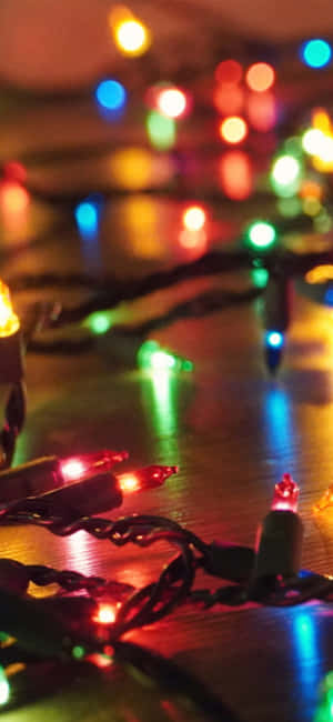クリスマスライト Tumblr かわいい — iPhone 15 Pro Max 壁紙