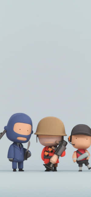 iPhone XS Team Fortress 2 背景 — Realme 15 壁紙