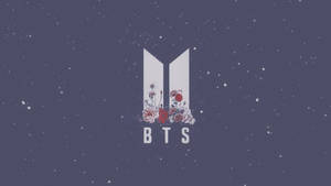 かわいいBTSの描き文字ロゴ — 방탄소년단 감성 壁紙