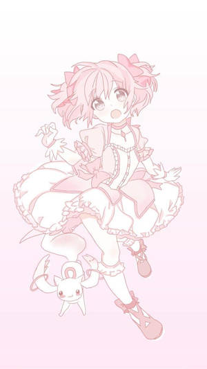 かわいいアニメ 鹿目まどか
