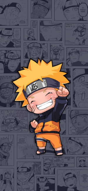 Naruto Chibi — Oppo Find X10 Pro Max 壁紙