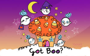かわいいハロウィンのお化け