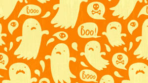 かわいいハロウィンのゴースト