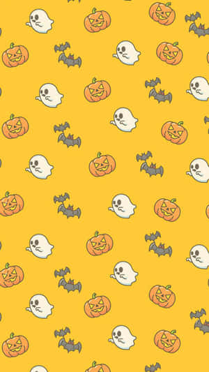かわいいハロウィンの背景 — かわいいハロウィン 壁紙