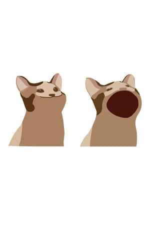 呪われた猫の絵 — 猫 壁紙