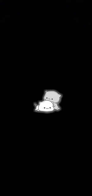 かわいい黒い背景 — かわいい黒 壁紙