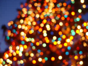 クリスマスライトの背景 — クリスマスライト 壁紙