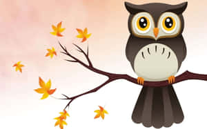 かわいいフクロウの壁紙