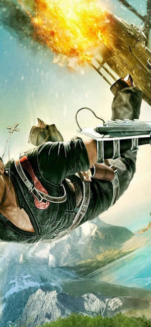 iPhone X Just Cause 4背景 — OnePlus Ace 壁紙