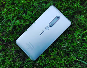 アイアンブルー Nokia 6.1 背面 — ノキア 壁紙
