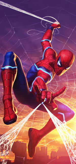 スパイダーマン背景 — HMD Arc 2 壁紙