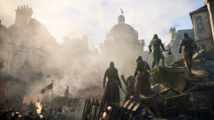 アサシン クリード ユニティ レボリューション 4K ゲーミング壁紙 — 4Kゲーミング 壁紙