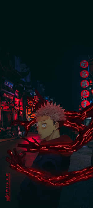 アニメ『呪術廻戦』より虎杖悠仁のAndroid壁紙 — 呪術廻戦 壁紙