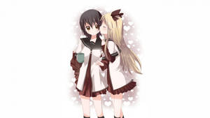アニメ 百合 結衣と京子の壁紙