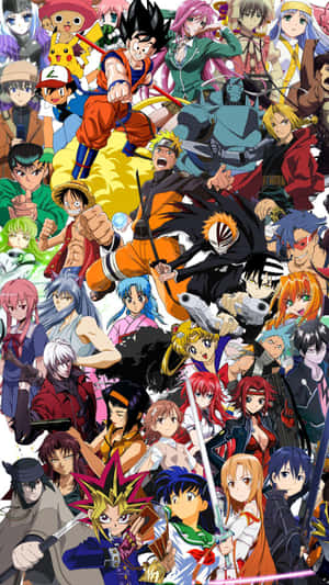 アニメの世界は多様で魅力的なキャラクターで溢れている — かわいいアニメ 壁紙