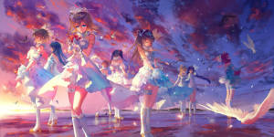 アニメダンスガールグループの壁紙 — アニメダンス 壁紙